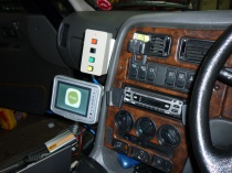 The driver control box and comfort monitor Hire