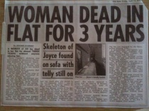 Woman found dead in flat ... Hire