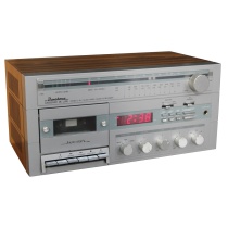 Hi-Fi Props Binatone Clock Radio Cassette Recorder