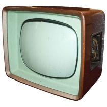 Philips Wooden Case 50's / 60's Television Hire
