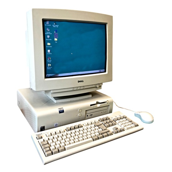Dell OptiPlex GX1 - Desktop Computer - Beige (Windows 95)