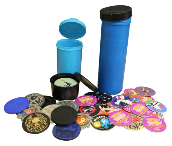 Pogs and Tazos Collectable Tokens