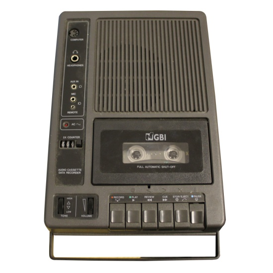 GBI Audio Cassette Data Recorder model 3269CX