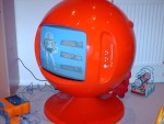 Image of Keracolor Sphere TV - Classic 70's Ball Television