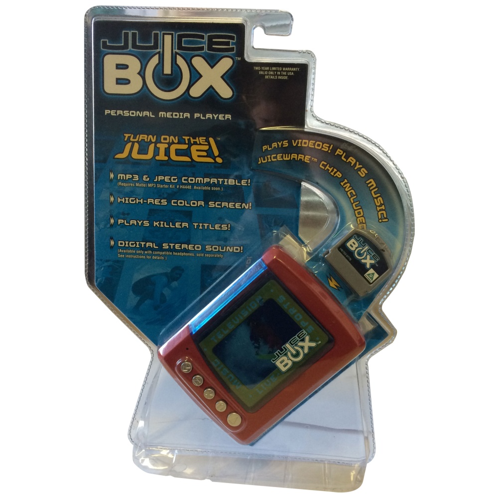 2004 Juice Box Personal Media Player MP3 JPEG FACTORY SEALED