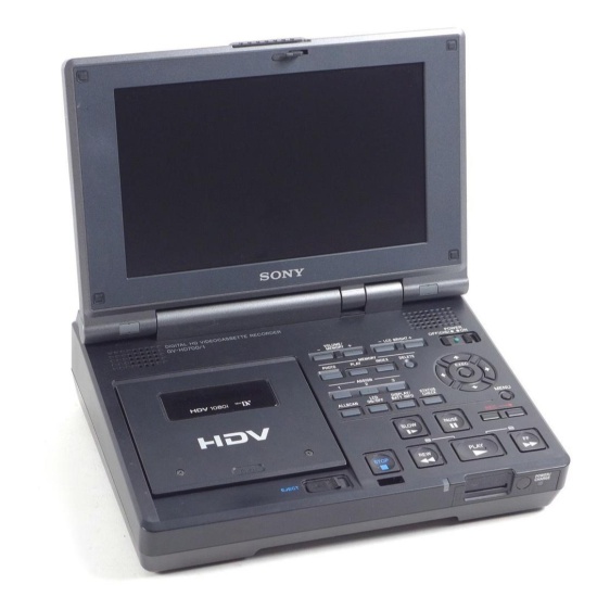Sony GV-HD700 MiniDV Player