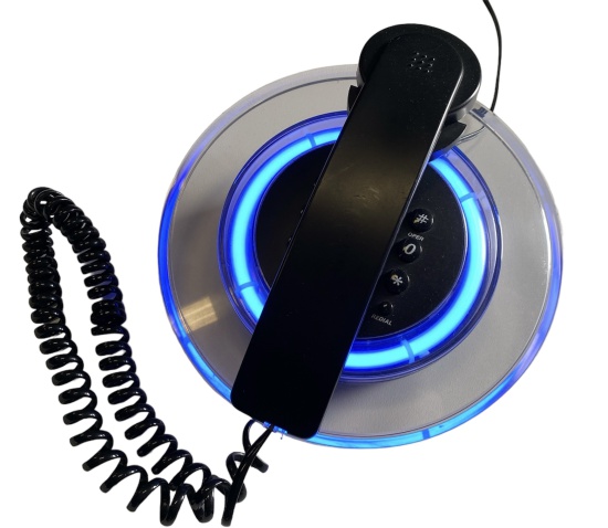 Bush/Cicena Blue Neon Phone