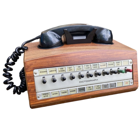 Dictograph Intercom - Phone Switchboard