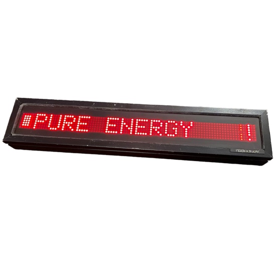 Ferrograph LED Scrolling Sign Display