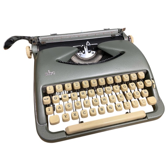 abc portable typewriter 