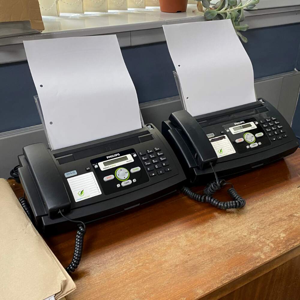 Fax Machines for Use on TV and Film Sets - Prop Hire